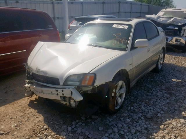 4S3BE896627202495 - 2002 SUBARU LEGACY OUT WHITE photo 2