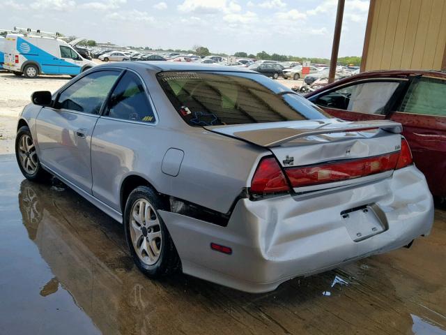 1HGCG22572A026235 - 2002 HONDA ACCORD EX SILVER photo 3