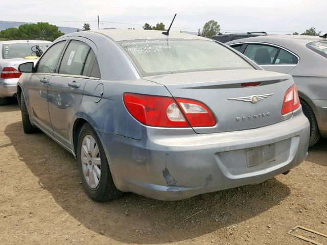 1C3LC46J88N181864 - 2008 CHRYSLER SEBRING LX GRAY photo 3