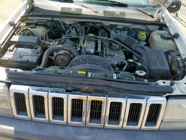 1J4GZ58S4SC517627 - 1995 JEEP GRAND CHER WHITE photo 7