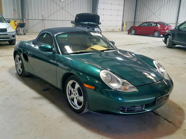 WP0CA29872U620547 - 2002 PORSCHE BOXSTER GREEN photo 1