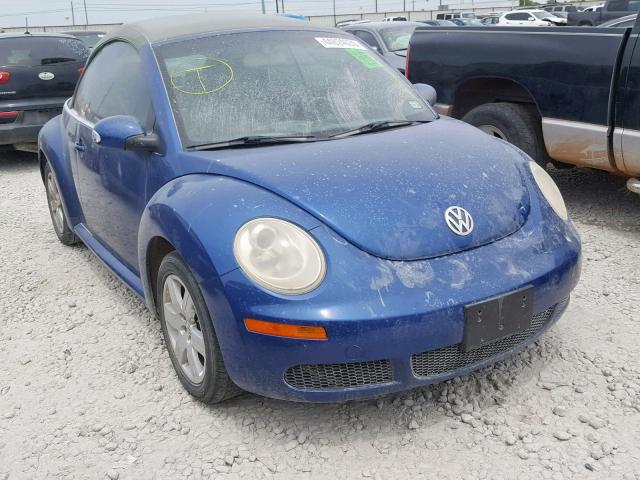 3VWRF31Y57M404430 - 2007 VOLKSWAGEN NEW BEETLE Mavi foto 1