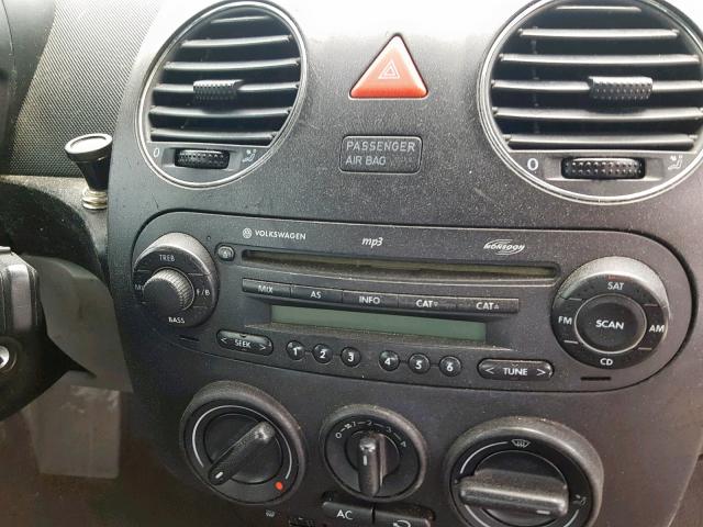 3VWRF31Y57M404430 - 2007 VOLKSWAGEN NEW BEETLE Mavi foto 9