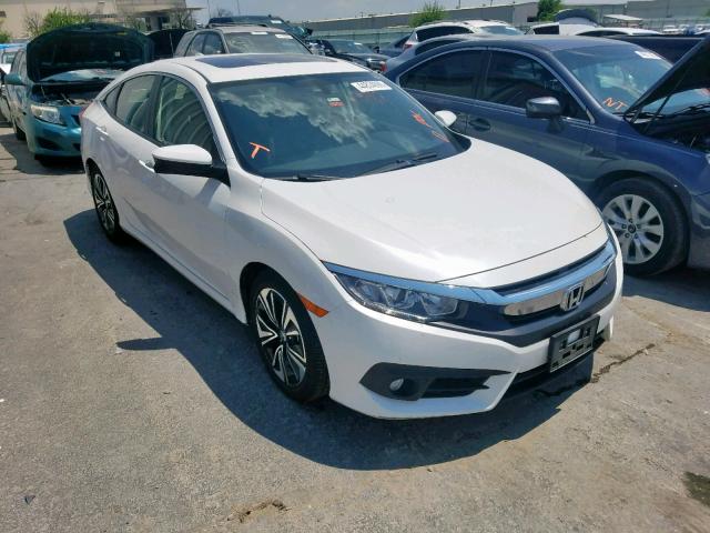 JHMFC1F77JX029725 - 2018 HONDA CIVIC EXL 白色 照片 1