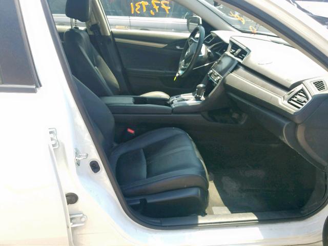 JHMFC1F77JX029725 - 2018 HONDA CIVIC EXL 白色 照片 5