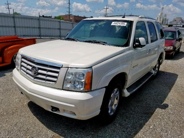 1GYEK63N14R243869 - 2004 CADILLAC ESCALADE L WHITE photo 2