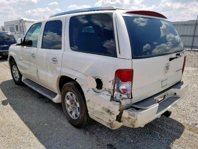 1GYEK63N14R243869 - 2004 CADILLAC ESCALADE L WHITE photo 3