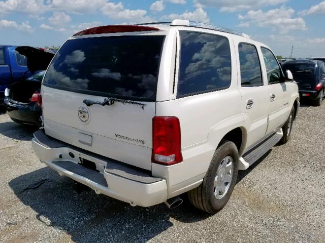 1GYEK63N14R243869 - 2004 CADILLAC ESCALADE L WHITE photo 4