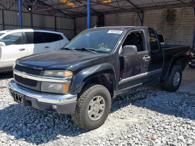 1GCDT49E588222805 - 2008 CHEVROLET COLORADO L BLACK photo 2