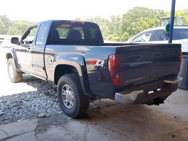 1GCDT49E588222805 - 2008 CHEVROLET COLORADO L BLACK photo 3