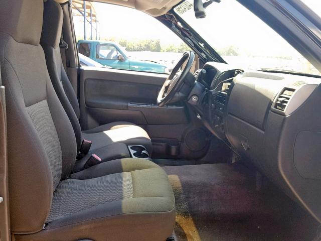 1GCDT49E588222805 - 2008 CHEVROLET COLORADO L BLACK photo 5