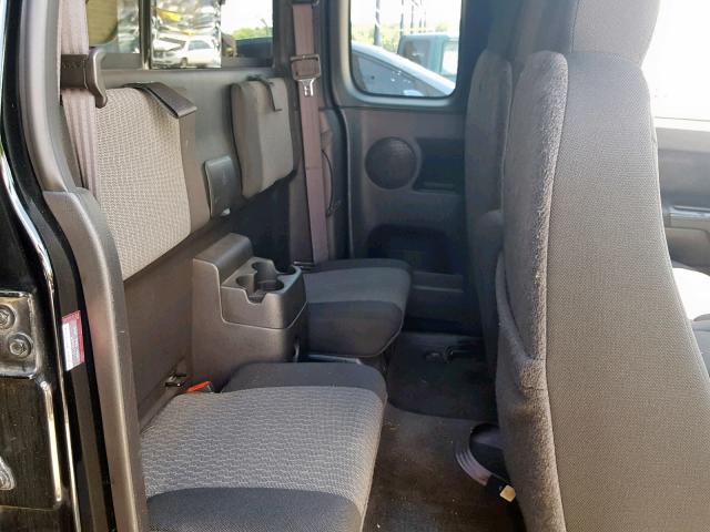 1GCDT49E588222805 - 2008 CHEVROLET COLORADO L BLACK photo 6