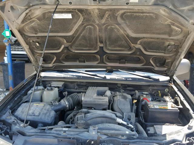 1GCDT49E588222805 - 2008 CHEVROLET COLORADO L BLACK photo 7