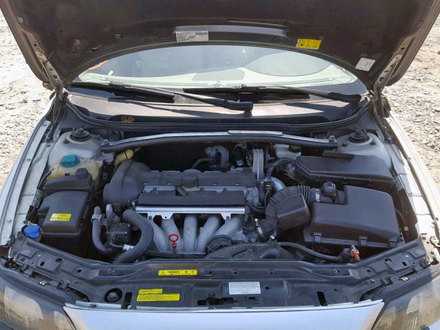 YV1RS612452469182 - 2005 VOLVO S60 SILVER photo 7