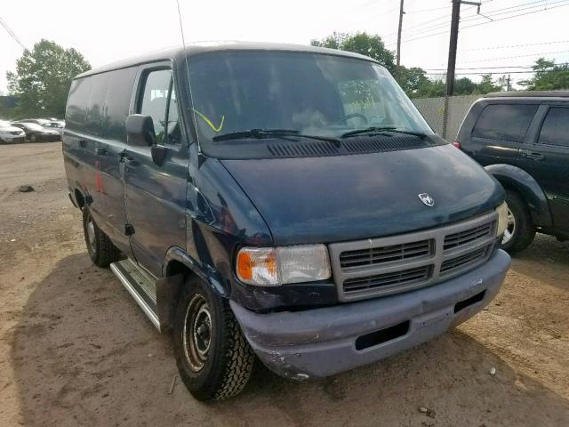 2B7HB11X3TK184237 - 1996 DODGE RAM VAN B1 GREEN photo 1