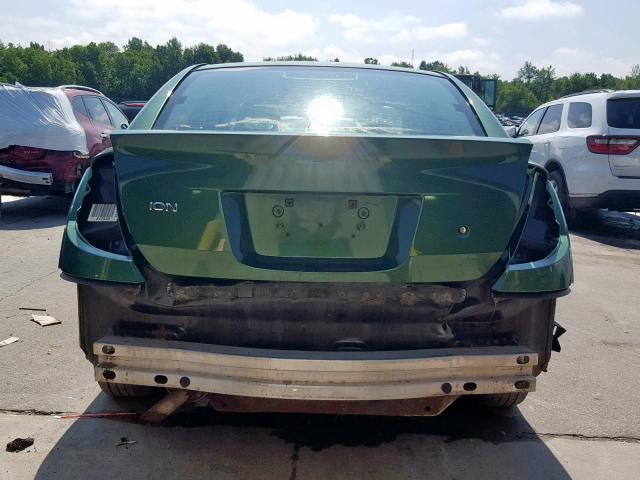1G8AL52F64Z217543 - 2004 SATURN ION LEVEL GREEN photo 10