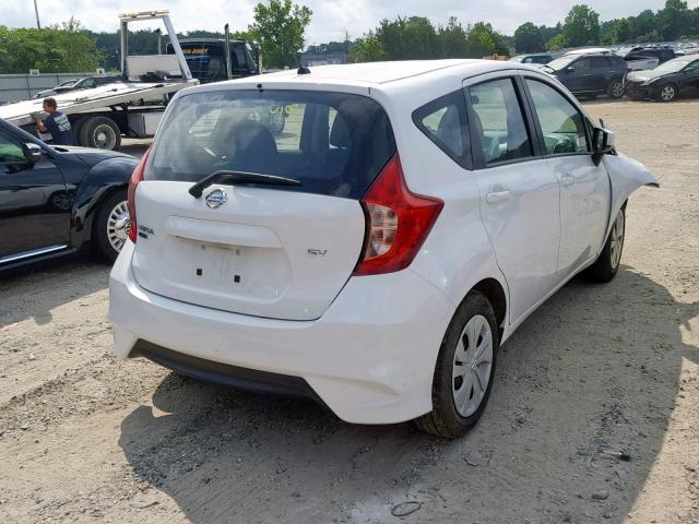 3N1CE2CP1KL362088 - 2019 NISSAN VERSA NOTE WHITE photo 4