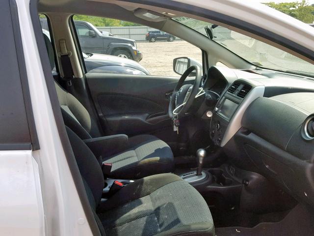 3N1CE2CP1KL362088 - 2019 NISSAN VERSA NOTE WHITE photo 5