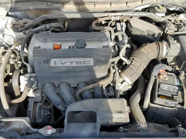 1HGCP26859A035644 - 2009 HONDA ACCORD EXL WHITE photo 7