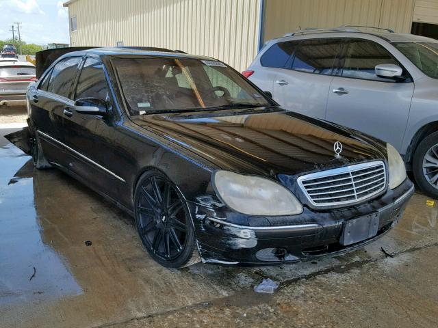 WDBNG75J9YA064926 - 2000 MERCEDES-BENZ S 500 BLACK photo 1