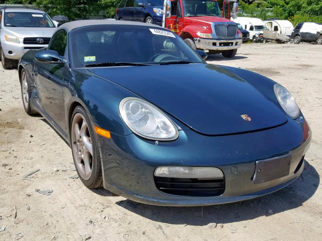 WP0CA29836U710252 - 2006 PORSCHE BOXSTER GREEN photo 1