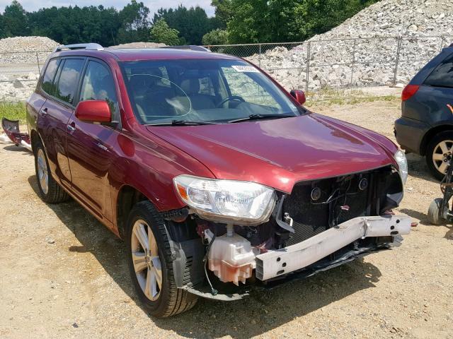 JTEES42A692151161 - 2009 TOYOTA HIGHLANDER RED photo 1