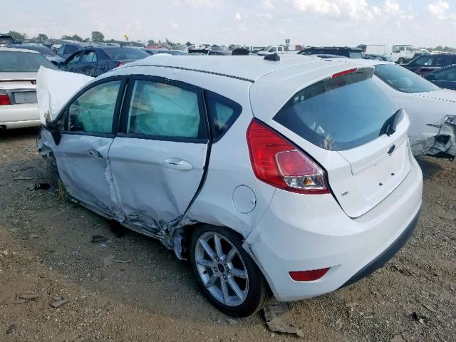 3FADP4EJ2KM136965 - 2019 FORD FIESTA SE WHITE photo 3