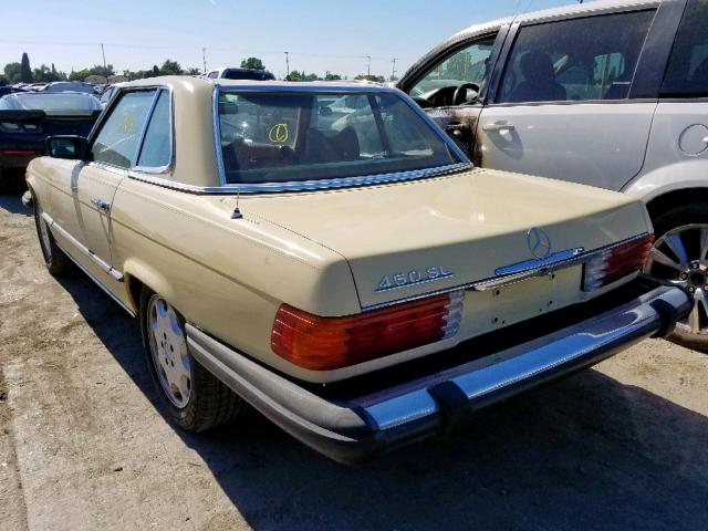 10704412056292 - 1979 MERCEDES-BENZ 450 CREAM photo 3