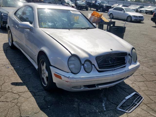 WDBLJ70G51F158802 - 2001 MERCEDES-BENZ CLK 430 SILVER photo 1