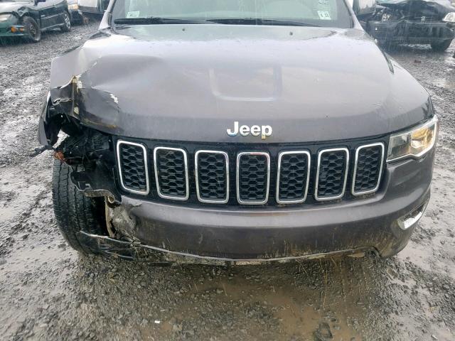 1C4RJFBG4JC297565 - 2018 JEEP GRAND CHER GRAY photo 7