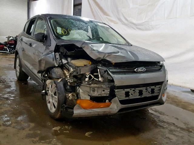 1FMCU0F75EUD62536 - 2014 FORD ESCAPE S SILVER photo 1