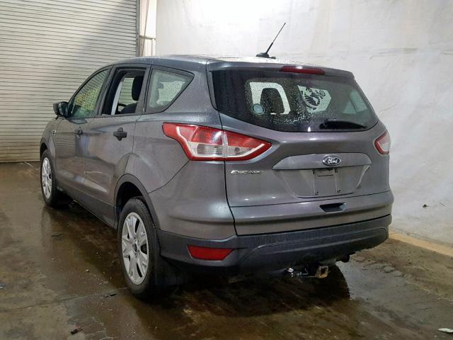 1FMCU0F75EUD62536 - 2014 FORD ESCAPE S SILVER photo 3