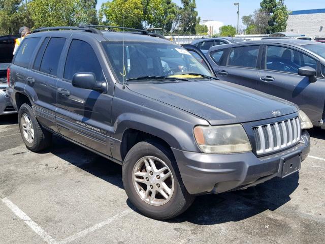 1J4GX48SX4C340598 - 2004 JEEP GRAND CHER GRAY photo 1