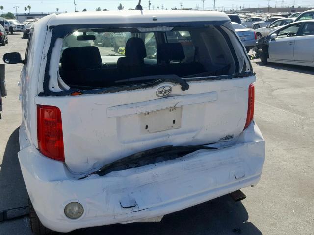 JTLKE50E491070888 - 2009 TOYOTA SCION XB 白色 照片 9