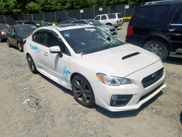 JF1VA1E69H8830758 - 2017 SUBARU WRX PREMIU WHITE photo 1