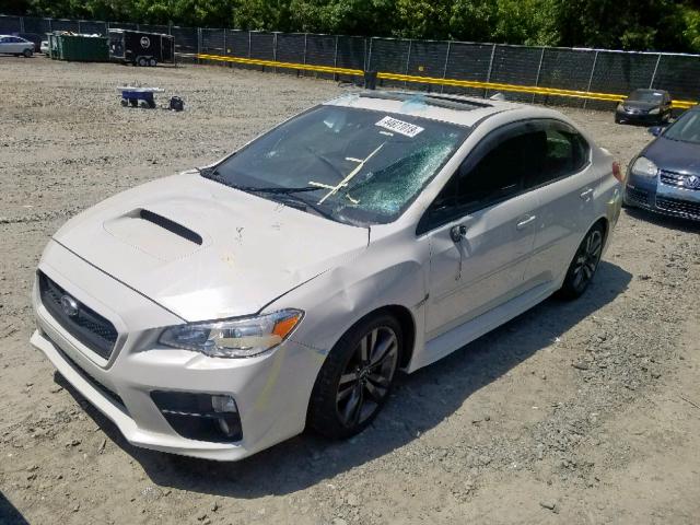 JF1VA1E69H8830758 - 2017 SUBARU WRX PREMIU WHITE photo 2