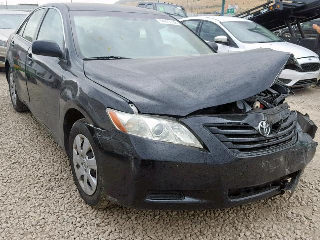 4T1BE46K37U572480 - 2007 TOYOTA CAMRY NEW BLACK photo 1