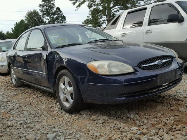 1FAFP55211A257313 - 2001 FORD TAURUS SES BLUE photo 1