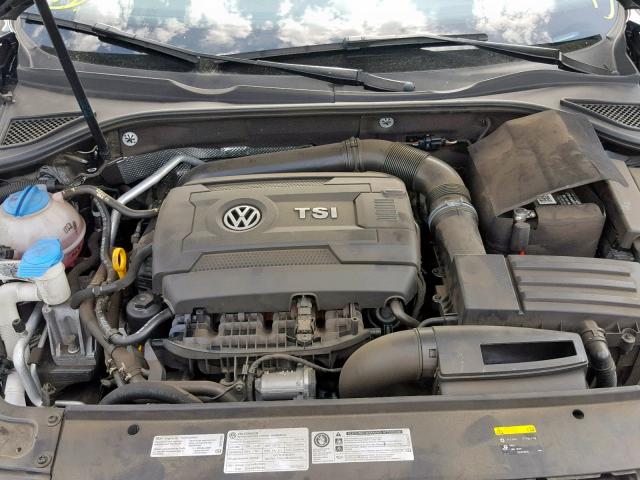 1VWAT7A31GC036511 - 2016 VOLKSWAGEN PASSAT S BLACK photo 7