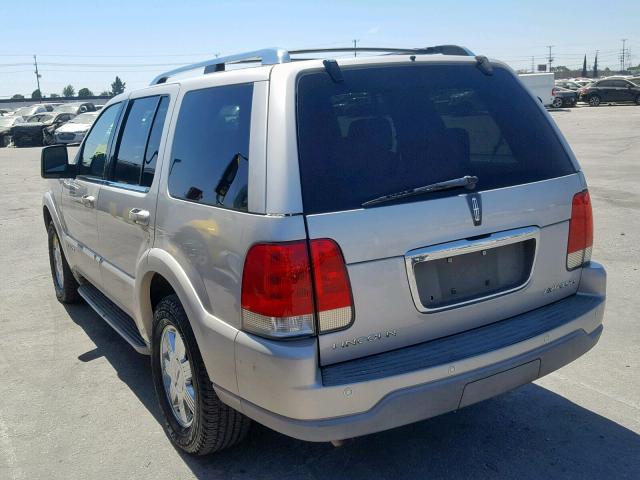 5LMEU68H83ZJ34982 - 2003 LINCOLN AVIATOR Gümüş foto 3