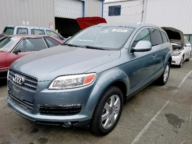 WA1BY94L38D020171 - 2008 AUDI Q7 3.6 QUA GRAY photo 2