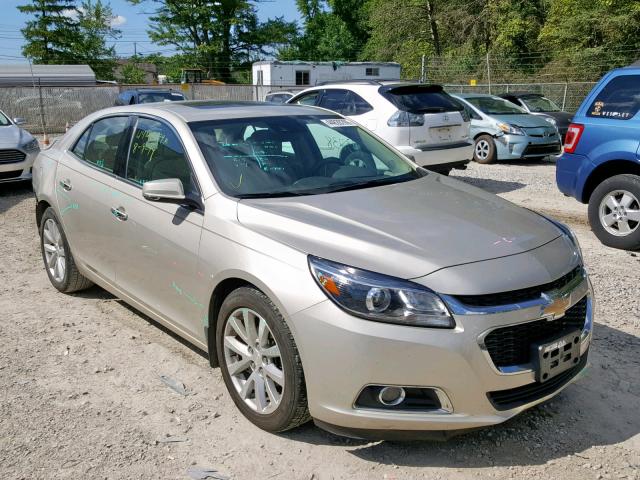 1G11H5SL1EF141710 - 2014 CHEVROLET MALIBU LTZ ოქროსფერი ფოტო 1