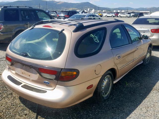 1FALP58S1TG183504 - 1996 FORD TAURUS LX BROWN photo 4