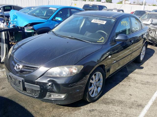 JM1BK324591231052 - 2009 MAZDA 3 S BLACK photo 2