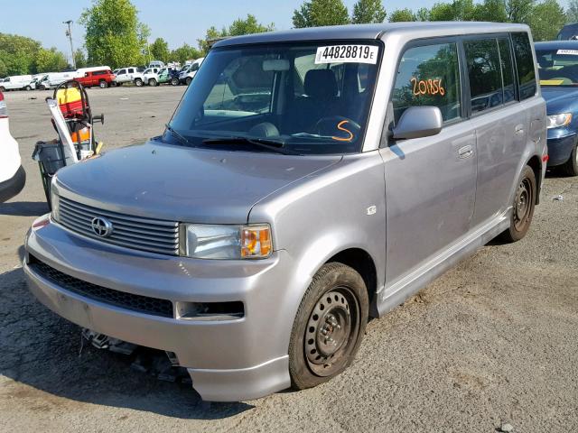 JTLKT334364049702 - 2006 TOYOTA SCION XB ვერცხლისფერი ფოტო 2