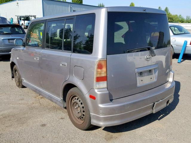 JTLKT334364049702 - 2006 TOYOTA SCION XB ვერცხლისფერი ფოტო 3
