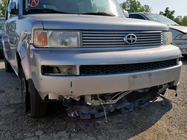 JTLKT334364049702 - 2006 TOYOTA SCION XB ვერცხლისფერი ფოტო 9