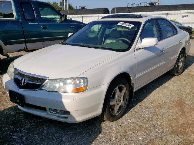 19UUA56633A018032 - 2003 ACURA 3.2TL WHITE photo 2