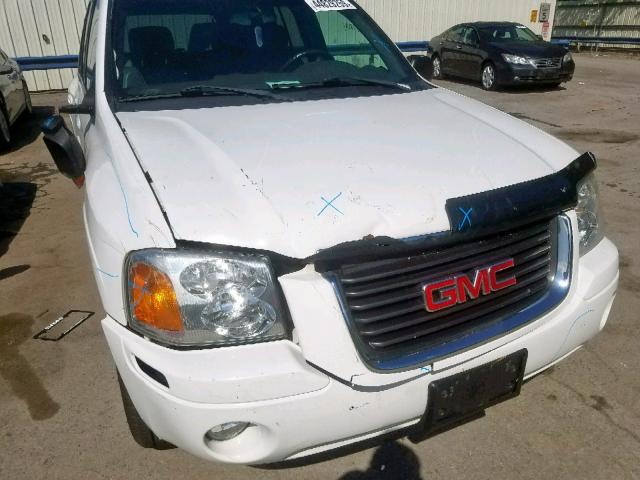 1GKDT13S232226114 - 2003 GMC ENVOY WHITE photo 9