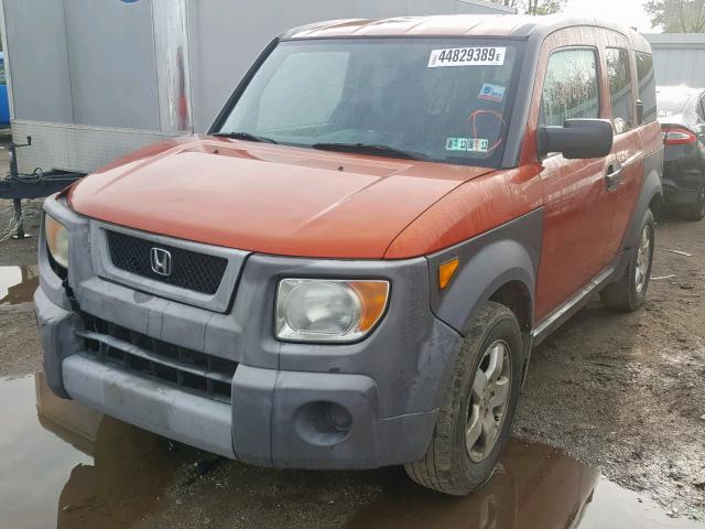 5J6YH28573L022002 - 2003 HONDA ELEMENT EX ORANGE photo 2